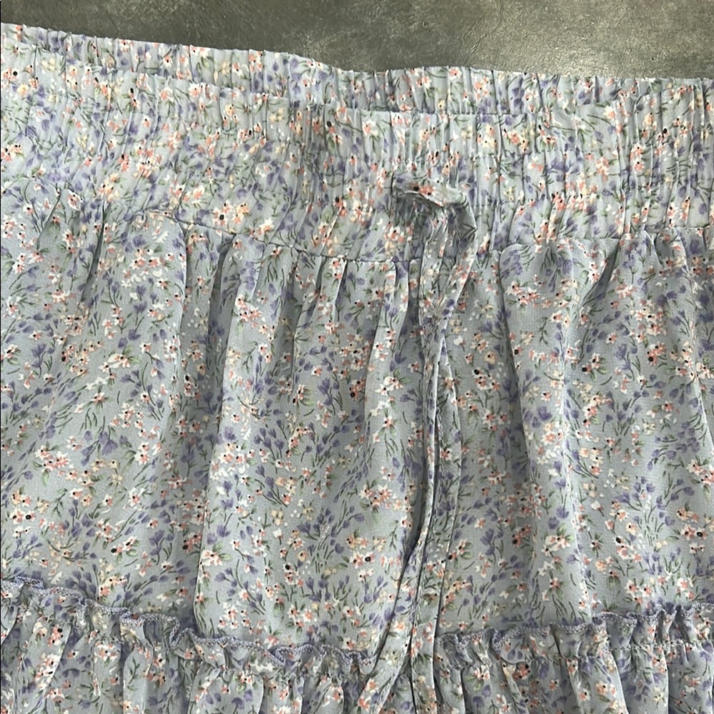 Floral Ruffle Skirt - Picture 2 of 2